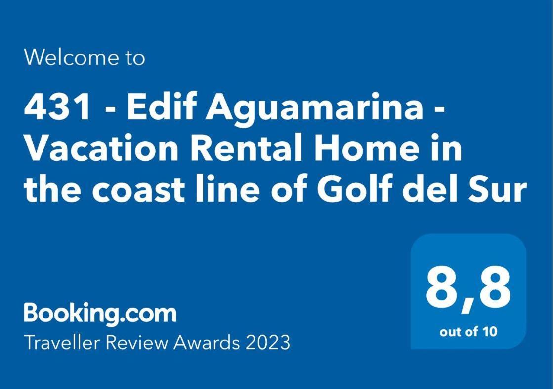 431 - Edif Aguamarina - Vacation Rental Home In The Coast Line Of Golf Del Sur San Miguel de Abona Exterior photo